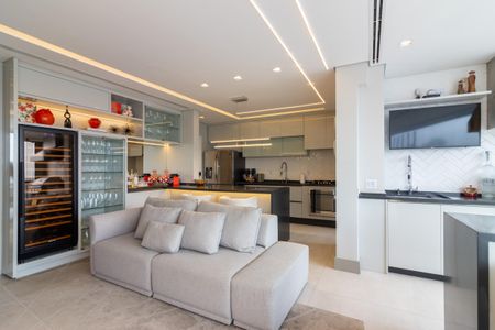 Apartamento à venda com 134m², 3 quartos e 3 vagasSala