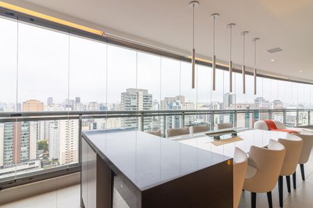 Apartamento à venda com 134m², 3 quartos e 3 vagasVaranda gourmet