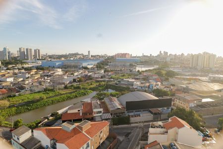 Vista da Suíte de apartamento para alugar com 2 quartos, 60m² em Vila Valparaíso, Santo André