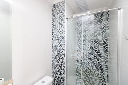 Banheiro Social de apartamento para alugar com 2 quartos, 60m² em Vila Valparaíso, Santo André
