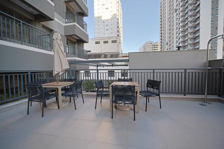 Área comum - Piscina de apartamento para alugar com 1 quarto, 28m² em Vila Guilhermina, São Paulo