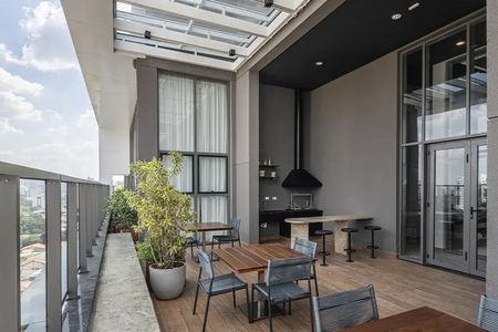 Apartamento para alugar com 27m², 1 quarto e sem vaga Apartamento para alugar com 27m², 1 quarto e sem vagaÁrea Comum - Churrasqueira
