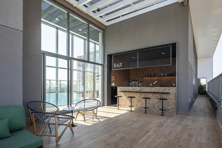Apartamento para alugar com 27m², 1 quarto e sem vaga Apartamento para alugar com 27m², 1 quarto e sem vagaÁrea Comum - Bar