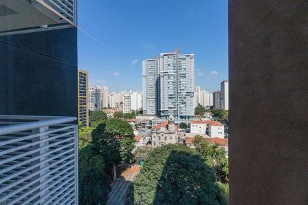 Vista da Janela do Studio de kitnet/studio à venda com 1 quarto, 20m² em Vila Romana, São Paulo
