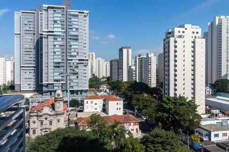 Vista da Janela do Studio de kitnet/studio à venda com 1 quarto, 20m² em Vila Romana, São Paulo