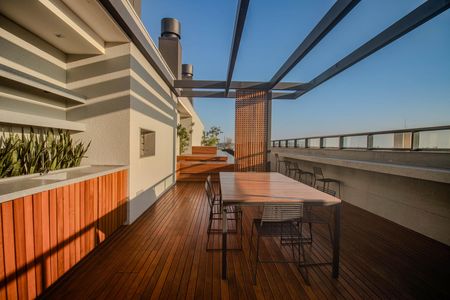 Rooftop de kitnet/studio à venda com 1 quarto, 33m² em Rio Branco, Porto Alegre