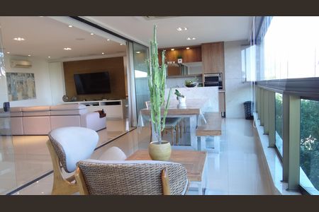 Varanda gourmet de apartamento à venda com 3 quartos, 256m² em Barra da Tijuca, Rio de Janeiro
