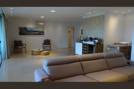 Sala de apartamento à venda com 3 quartos, 256m² em Barra da Tijuca, Rio de Janeiro