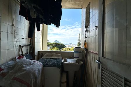 Área de serviço de apartamento para alugar com 3 quartos, 93m² em Vidigal, Rio de Janeiro
