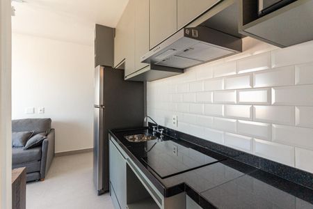 Cozinha de kitnet/studio para alugar com 1 quarto, 38m² em Higienópolis, São Paulo