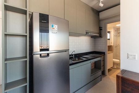 Cozinha de kitnet/studio para alugar com 1 quarto, 38m² em Higienópolis, São Paulo