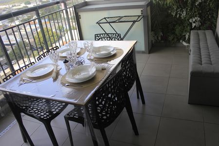 Varanda Gourmet  de apartamento à venda com 2 quartos, 57m² em Vila Camargos, Guarulhos