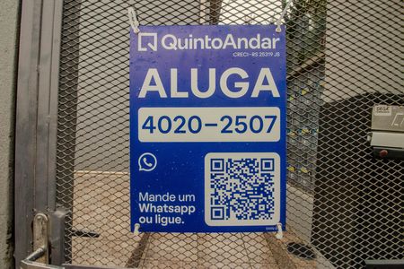 Plaquinha de casa de condomínio para alugar com 1 quarto, 28m² em Mário Quintana, Porto Alegre