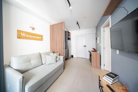 Apartamento para alugar com 33m², 1 quarto e sem vaga Apartamento para alugar com 33m², 1 quarto e sem vagaSala