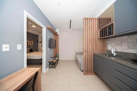 Apartamento para alugar com 33m², 1 quarto e sem vaga Apartamento para alugar com 33m², 1 quarto e sem vagaSala