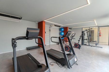 Apartamento para alugar com 33m², 1 quarto e sem vaga Apartamento para alugar com 33m², 1 quarto e sem vagaÁrea comum - Academia