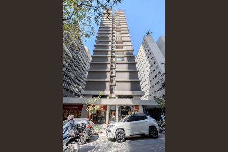 Apartamento para alugar com 33m², 1 quarto e sem vaga Apartamento para alugar com 33m², 1 quarto e sem vagaFachada