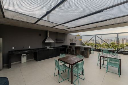 Apartamento para alugar com 33m², 1 quarto e sem vaga Apartamento para alugar com 33m², 1 quarto e sem vagaÁrea comum - Churrasqueira