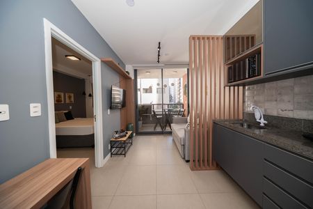 Apartamento para alugar com 33m², 1 quarto e sem vaga Apartamento para alugar com 33m², 1 quarto e sem vagaSala
