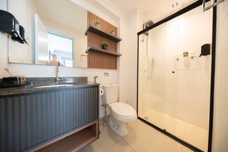 Apartamento para alugar com 33m², 1 quarto e sem vaga Apartamento para alugar com 33m², 1 quarto e sem vagaBanheiro
