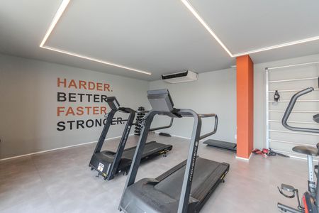 Apartamento para alugar com 33m², 1 quarto e sem vaga Apartamento para alugar com 33m², 1 quarto e sem vagaÁrea comum - Academia
