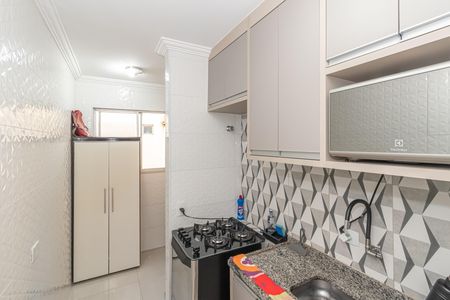 Cozinha e Área de Serviço de apartamento à venda com 2 quartos, 55m² em Parque Bandeirantes I (nova Veneza), Sumaré