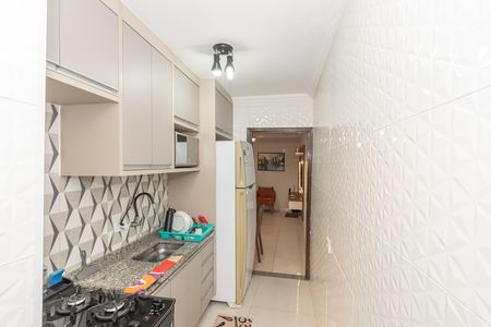 Cozinha e Área de Serviço de apartamento à venda com 2 quartos, 55m² em Parque Bandeirantes I (nova Veneza), Sumaré