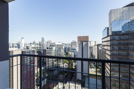 Varanda de apartamento para alugar com 1 quarto, 24m² em Vila Olímpia, São Paulo