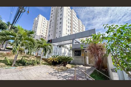 Fachada do condomínio de apartamento à venda com 2 quartos, 55m² em Castelo, Belo Horizonte