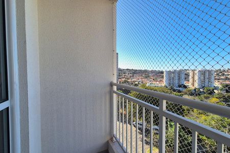 Varanda da Sala  de apartamento à venda com 2 quartos, 44m² em Jardim Ipaussurama, Campinas