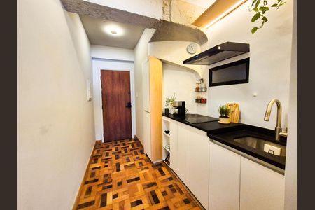 Studio para alugar com 40m², 1 quarto e sem vaga Studio para alugar com 40m², 1 quarto e sem vagaCozinha