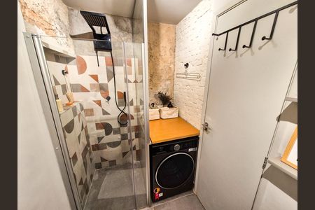 Studio para alugar com 40m², 1 quarto e sem vaga Studio para alugar com 40m², 1 quarto e sem vagaBanheiro