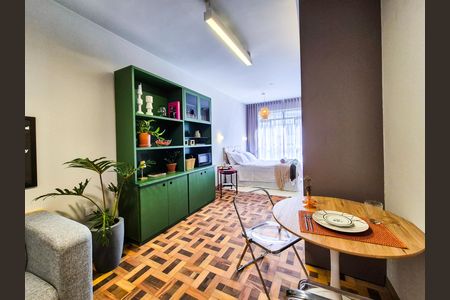Studio para alugar com 40m², 1 quarto e sem vaga Studio para alugar com 40m², 1 quarto e sem vagaSala