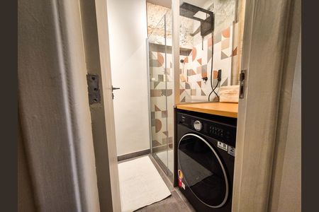 Studio para alugar com 40m², 1 quarto e sem vaga Studio para alugar com 40m², 1 quarto e sem vagaBanheiro