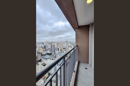 Varanda da Sala de kitnet/studio para alugar com 1 quarto, 30m² em Liberdade, São Paulo