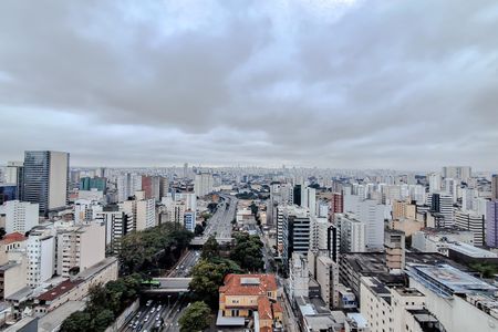 Vista da Varanda de kitnet/studio para alugar com 1 quarto, 30m² em Liberdade, São Paulo