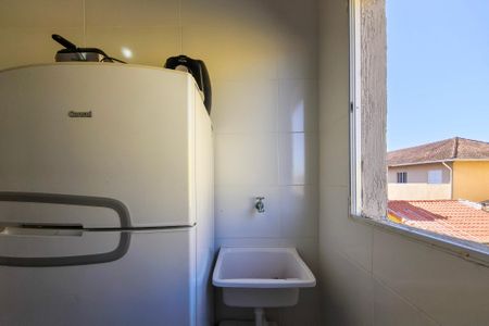 Área de Serviço de casa de condomínio para alugar com 2 quartos, 49m² em Samambaia, Praia Grande