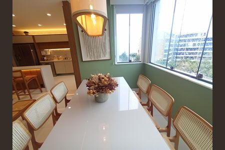 Apartamento para alugar com 110m², 2 quartos e 2 vagasSala de Jantar
