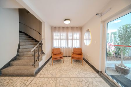 Apartamento à venda com 51m², 1 quarto e sem vaga Apartamento à venda com 51m², 1 quarto e sem vagaHall de entrada