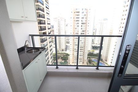 Sala de apartamento para alugar com 1 quarto, 33m² em Jardim Esplanada, São José dos Campos