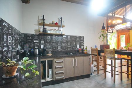 Cozinha de casa para alugar com 1 quarto, 40m² em São José, Novo Hamburgo
