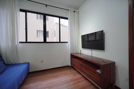 Sala de apartamento para alugar com 1 quarto, 40m² em Balneario, Florianópolis