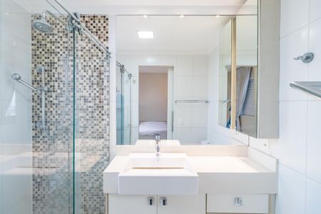 Apartamento para alugar com 106m², 2 quartos e 3 vagasBanheiro da Suíte