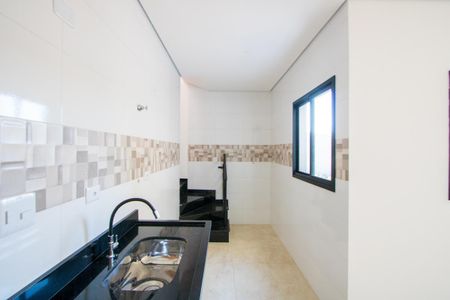 Cozinha de apartamento à venda com 2 quartos, 105m² em Silveira, Santo André