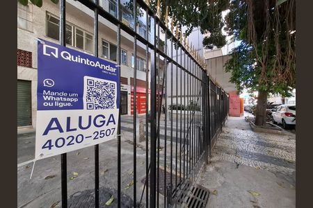 Fachada de apartamento para alugar com 1 quarto, 30m² em Centro, Rio de Janeiro