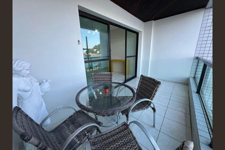 Varanda da Sala de apartamento para alugar com 3 quartos, 144m² em Itararé, São Vicente