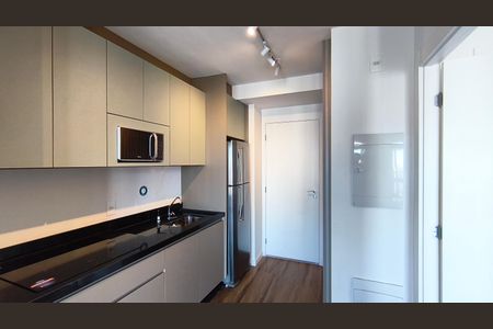 Studio para alugar com 36m², 1 quarto e sem vaga Studio para alugar com 36m², 1 quarto e sem vagaCozinha e Área de Serviço