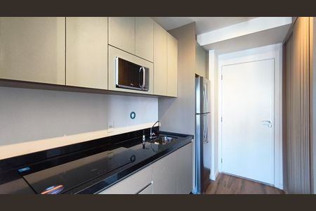 Studio para alugar com 36m², 1 quarto e sem vaga Studio para alugar com 36m², 1 quarto e sem vagaCozinha e Área de Serviço
