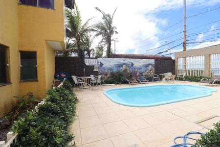 Área comum - Piscina de apartamento para alugar com 3 quartos, 80m² em Praia do Flamengo, Salvador