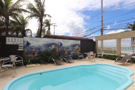 Área comum - Piscina de apartamento para alugar com 3 quartos, 80m² em Praia do Flamengo, Salvador